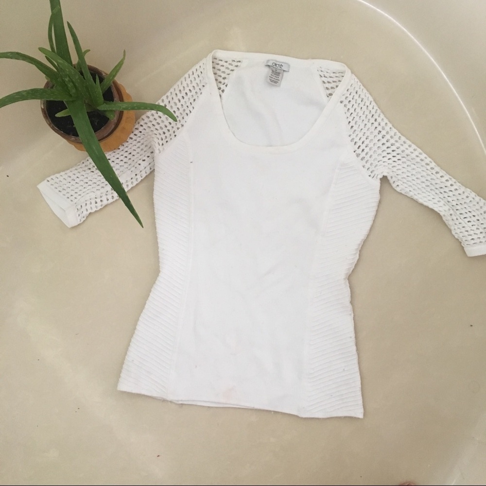 Caché white bandage blouse